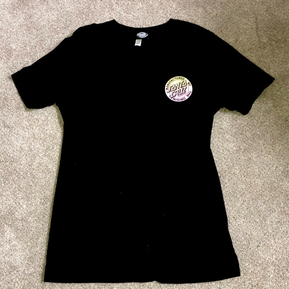 SANTA CRUZ Black Women’s T-Shirt